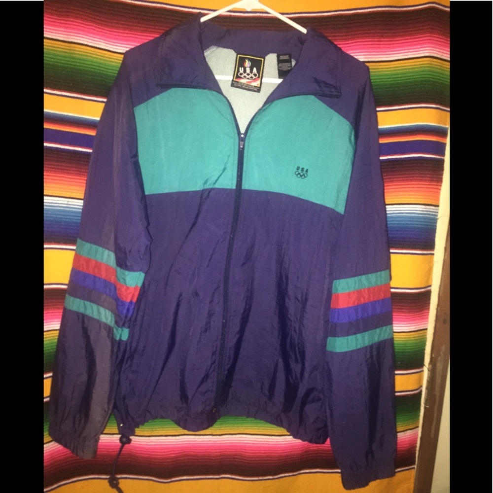 USA Olympic Apparel Windbreaker